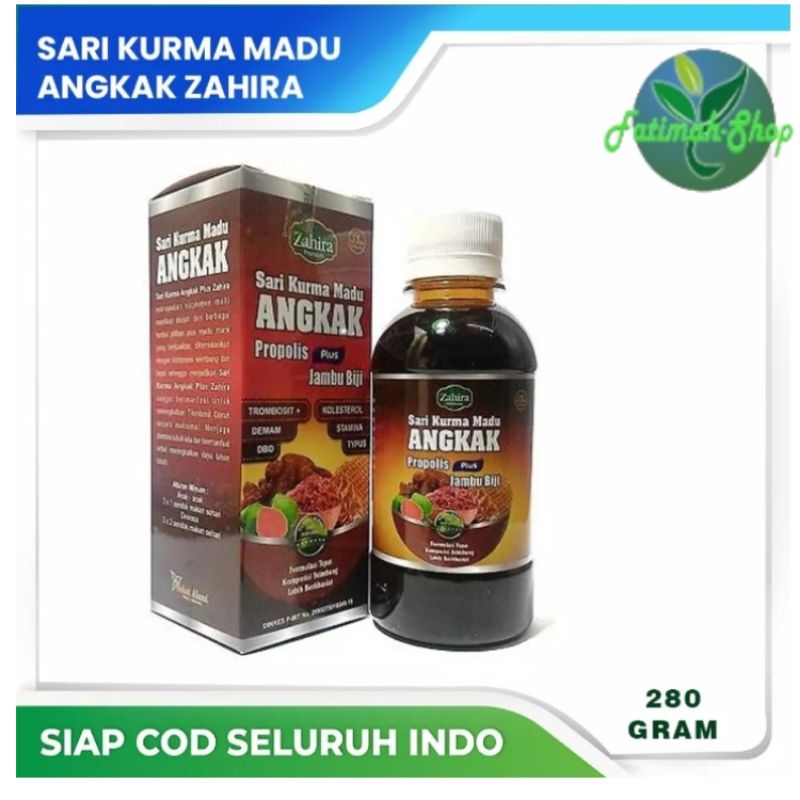 

zahira sari kurma madu ankak 280gr plus jambu biji DBD