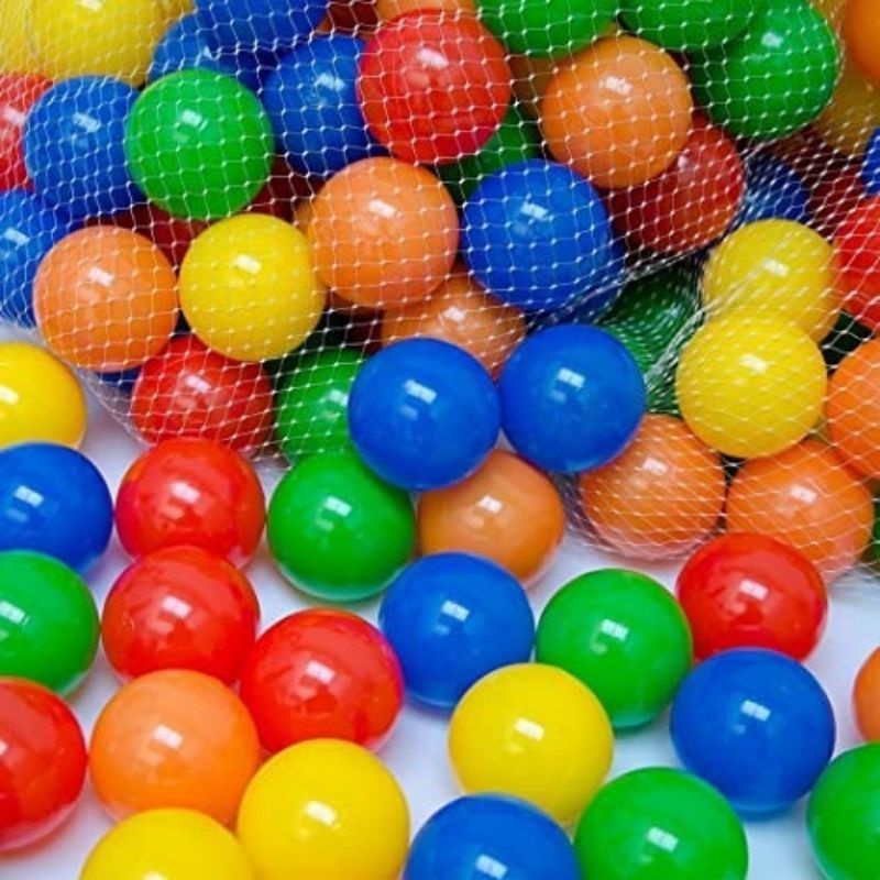 50pcs mainan bola mandi anak /mandi bola anak 6,5 cm