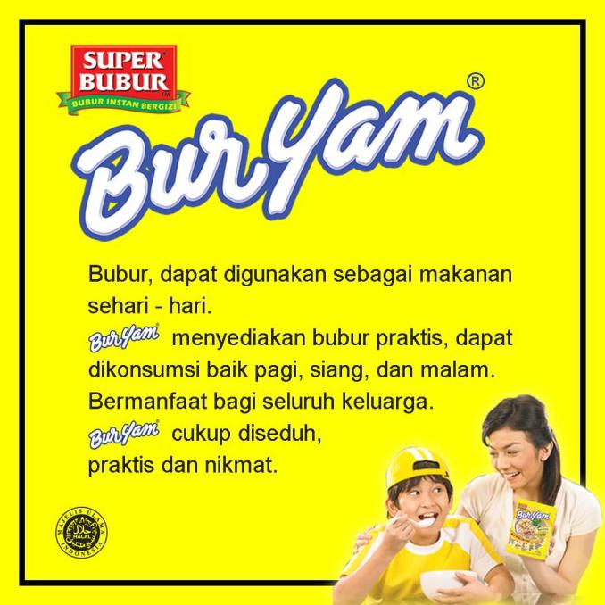 

Cuci Gudang Awal Tahun Super Bubur Buryam Rcg 10 Pcs @ 22 Gr Big Sale