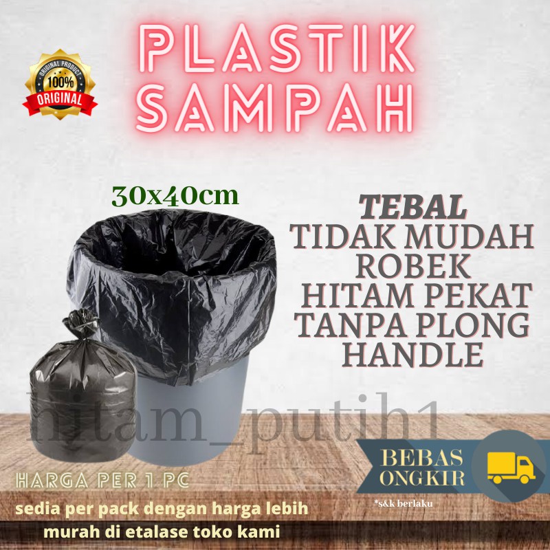 Plastik sampah Trashbag 30x40 Kantong sampah 30 x 40 ukuran kecil besar