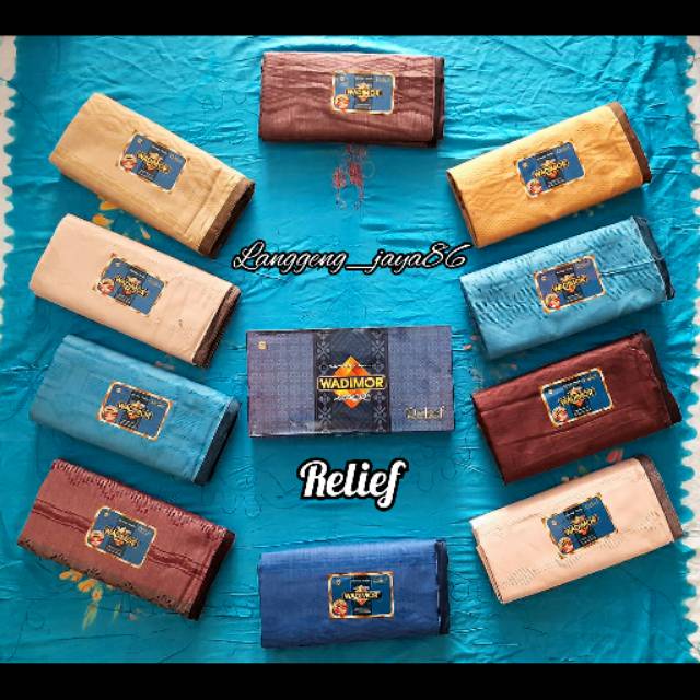 SARUNG WADIMOR RELIEF. SARUNG TENUN SONGKET TIMBUL KWALITAS HQ. BY : WADIMOR