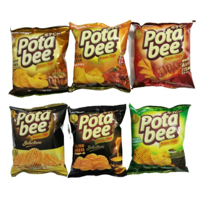 

POTABEE POTATO CHIPS 68GR ALL VARIAN