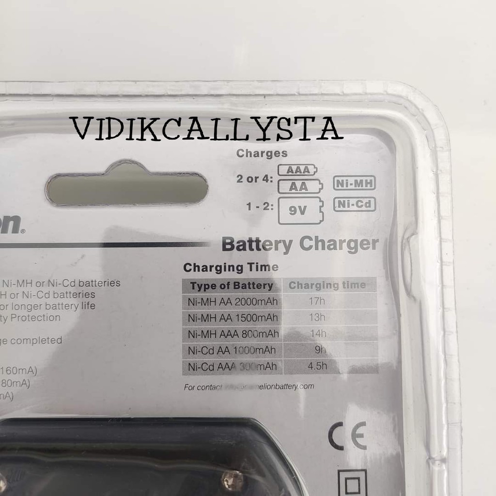 CAMELION BC-0904S ORIGINAL Charger battery AA AAA 9V Camelion Best brand Terbaik