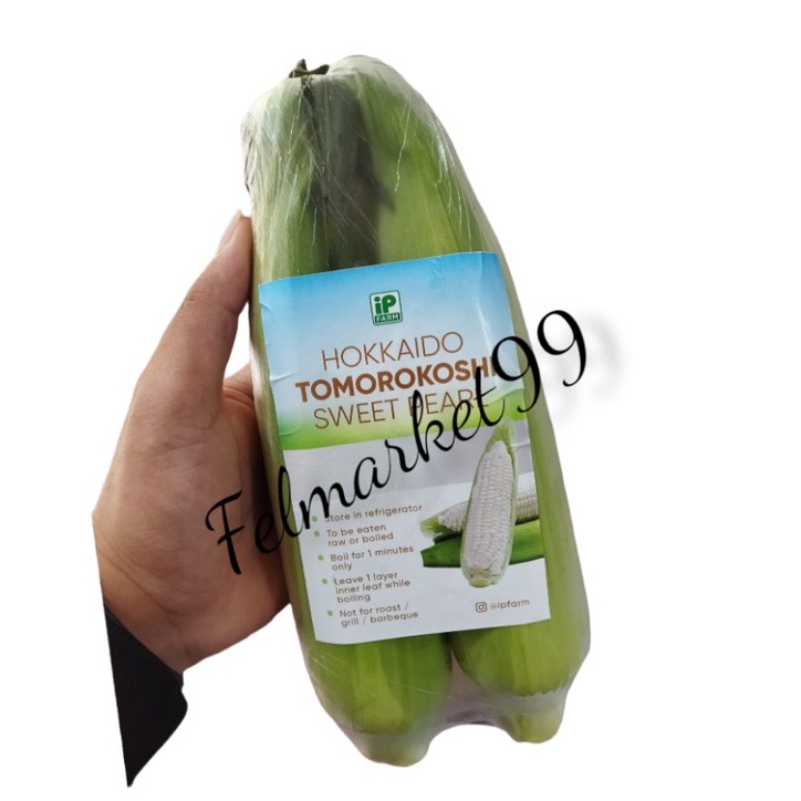 jagung Hokkaido tomorokoshi sweet pearl | jagung putih super manis & Crunchy | langsung makan
