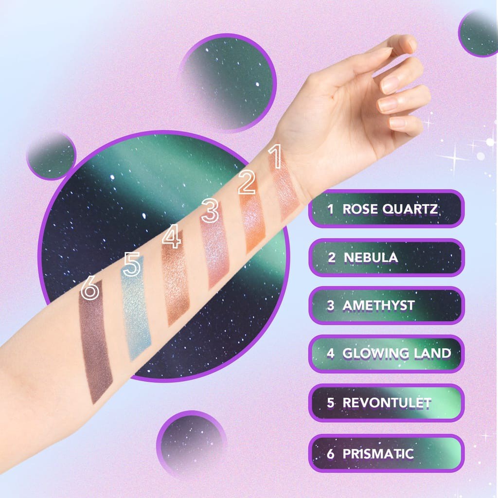 YOU Colorland Aurora Muse Eyeshadow Original Asli