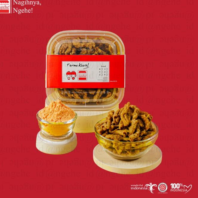 

ボF Makaroni Ngehe Usus Goreng Kemasan Toples Small GREAT SALES 3587 ღ