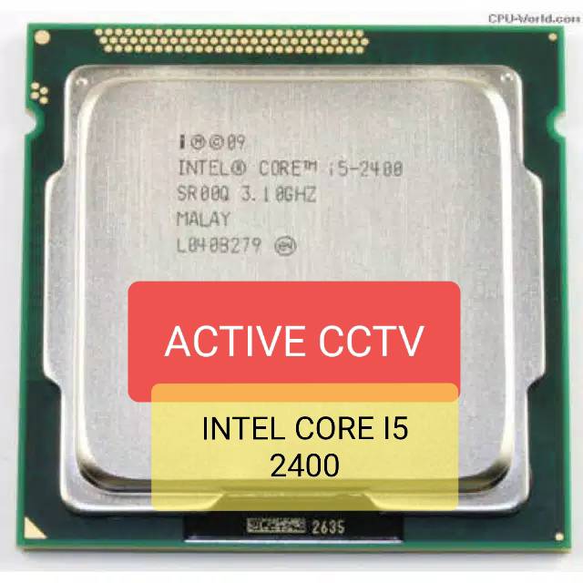 Processor intel core i5 2400 tray + fan ori socket 1155