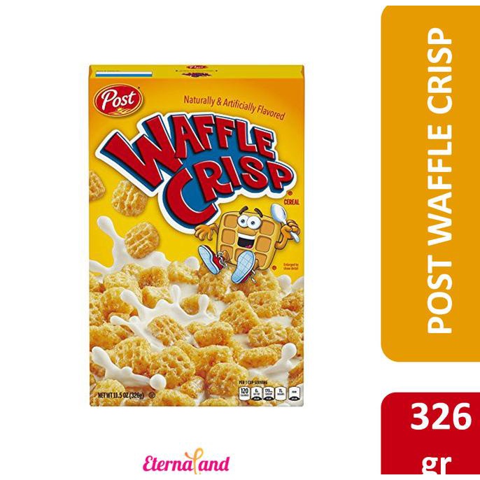 

Post Waffle Crips Cereal - Sereal Waffle Crisp Impor Usa