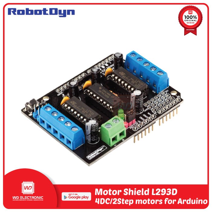 L293D Stepper motor brand RobotDyn L293D Origina