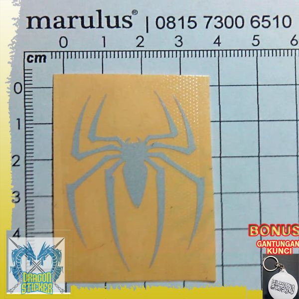 

TERMURAH Sticker Cutting Reflextor logo Spiderman Tribal Dragon Sticker