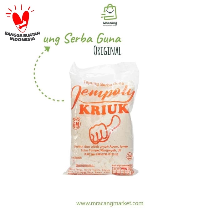 

TERBARU TEPUNG SERBAGUNA CAP JEMPOL / ORIGINAL