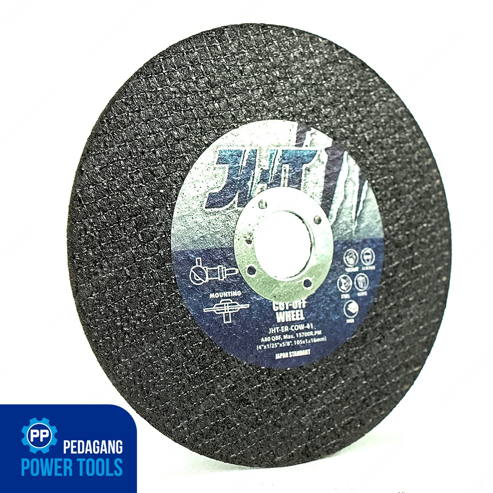 JHT 4 X 1 MATA GERINDA BATU POTONG BESI STAINLESS CUTTING WHEEL DISC