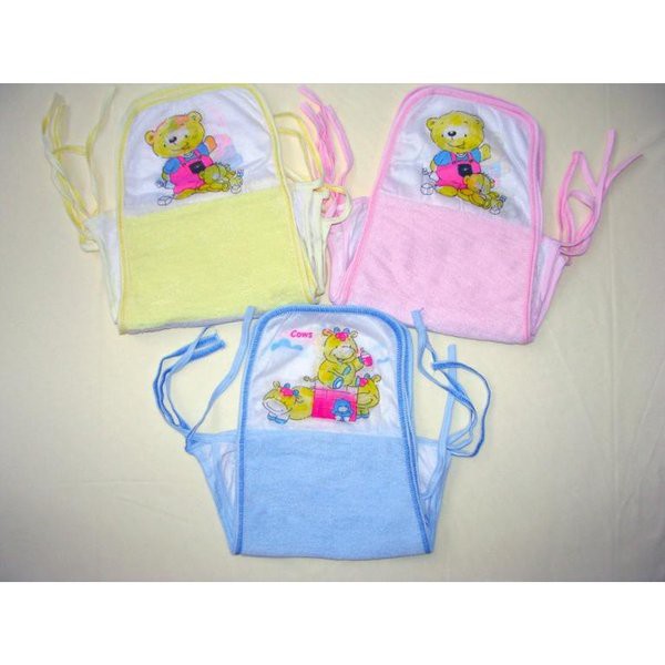 Popok kain bayi lapis handuk 12pcs