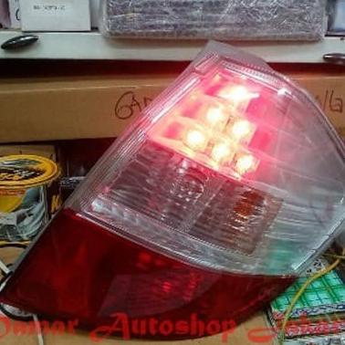 Stoplamp Honda Jazz GE8 2008 - 2013 LED Red Clear Depo