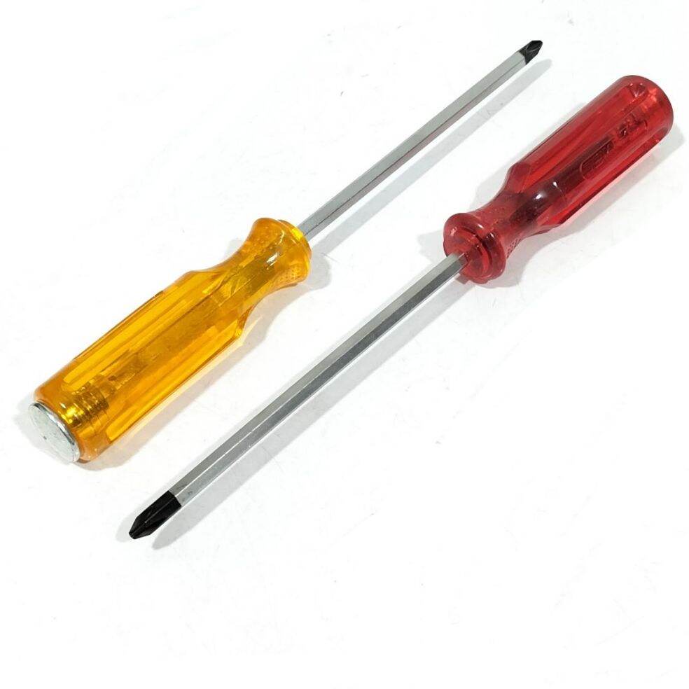 Obeng Ketok Getok Plus 6inci Magnet Transparan / Obeng tembus (G7134)