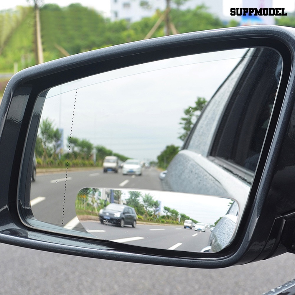 2pcs Kaca Spion Mobil Universal Sudut Lebar Rotasi 360 Derajat