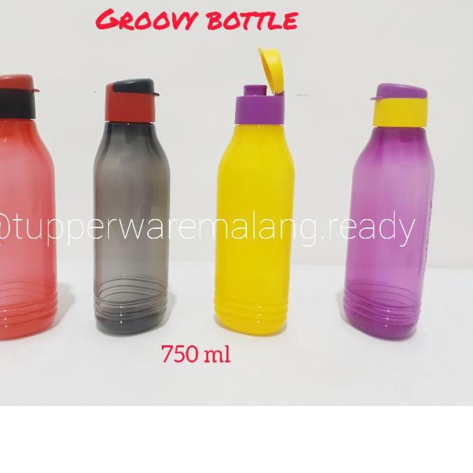 ⚡Flash Sale TEMPAT MINUM/ BOTOL TUPPERWARE / ECO BOTTLE 500 ML/ GROOVY BOTTLE 750 ML/ ECO BOTTLE 1 L