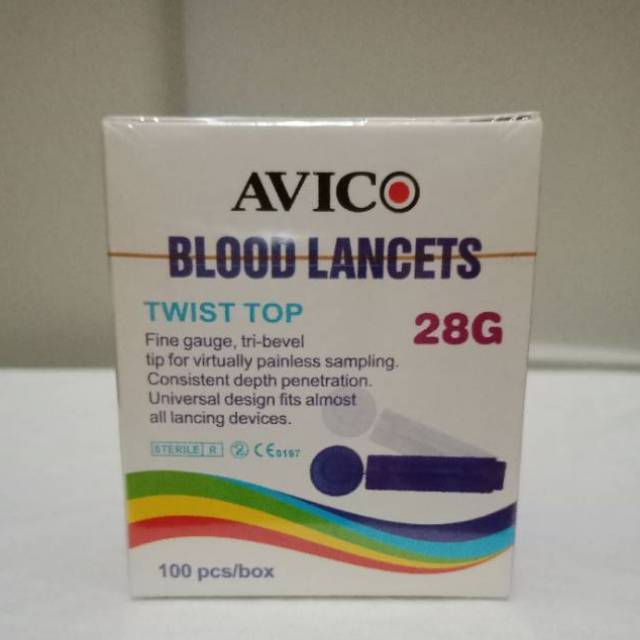 Jarum Bekam / Blood Lancet 28G Avico