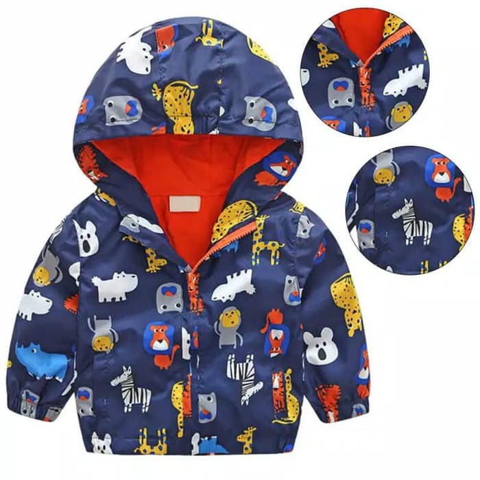 Baby Boys Hooded Jackets Outerwear Coat / jacket Hoodie Animal Kids