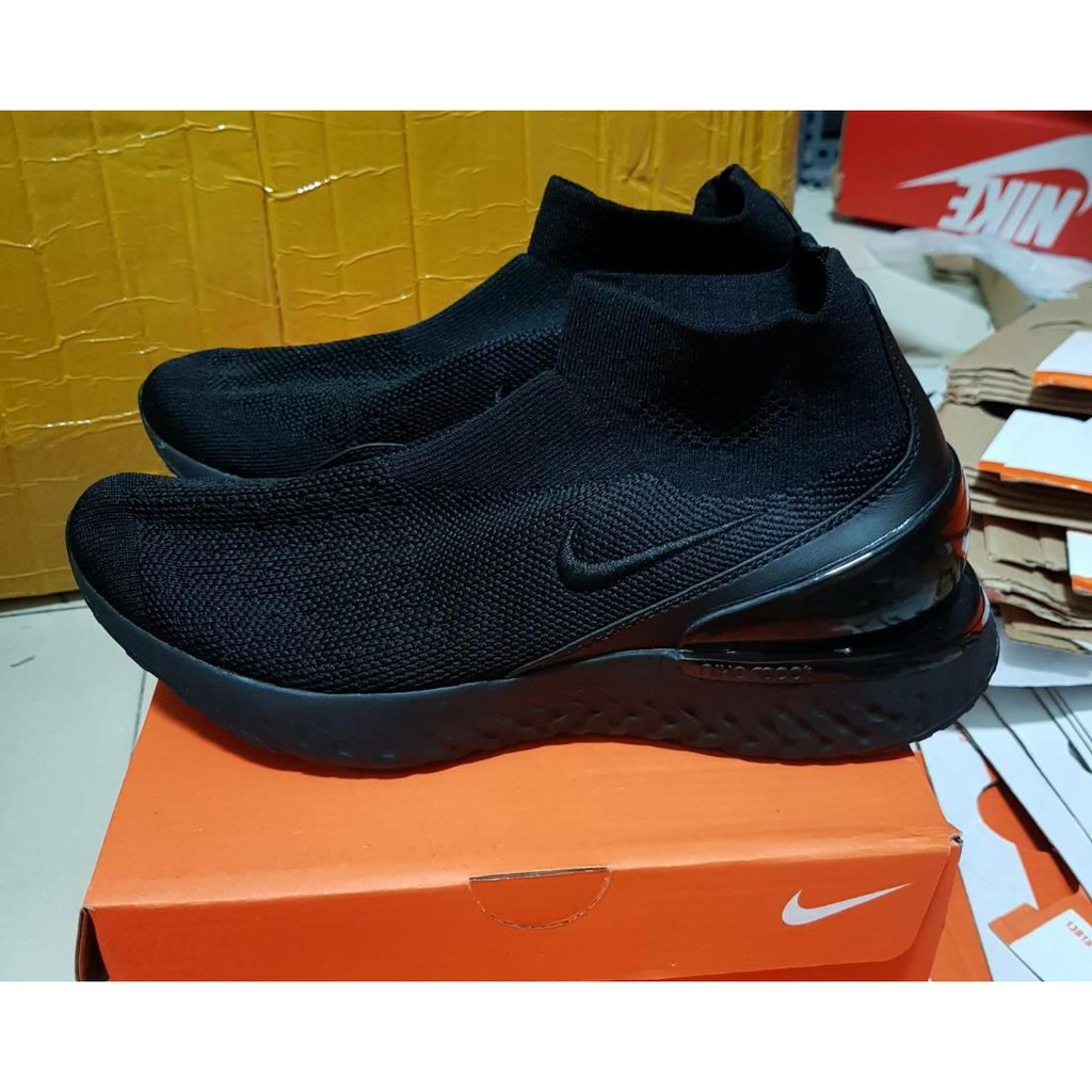 Nike Rise React High Flyknit Full Black