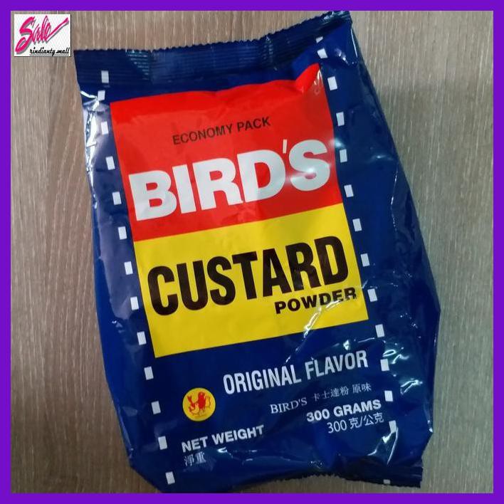 

DERPOWBAKING- BIRDS CUSTARD POWDER ORIGINAL 300GMS SINGAPORE -ASLIII.
