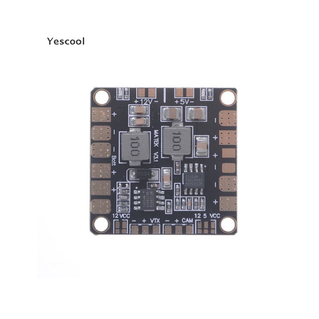 Yescool New Matek Mini Power Hub Power Distribution Board PDB with BEC 5V &amp; 12V for FPV .