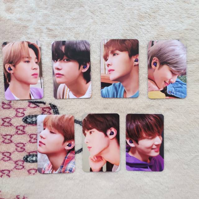 BTS SAMSUNG GALAXY BUDS+ PHOTOCARD