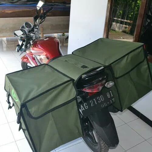 Tas Kurir Kanvas Obrok Sepeda Motor