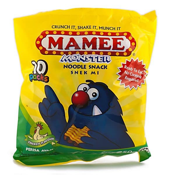 

Mamee Monster Snack Mie Rasa Ayam 10 x 25 g