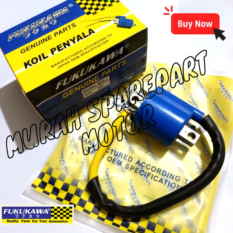 COIL KOIL STANDAR STD RACING PENYALA PENGAPIAN YAMAHA MIO J MIO GT SOUL GT 115 FI FUKUKAWA