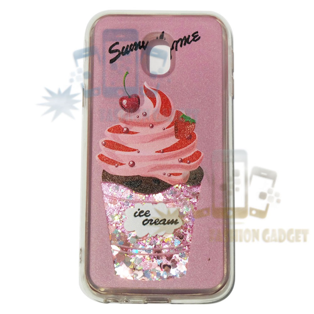 Softcase Samsung J7 J700 / J7 Core Water Glitter Gambar Cantik / Silikon / Case Samsung / Casing