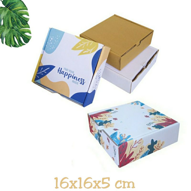 

BOX 16x16x5 LS Kardus/Karton/Kotak/Kemasan MURAH