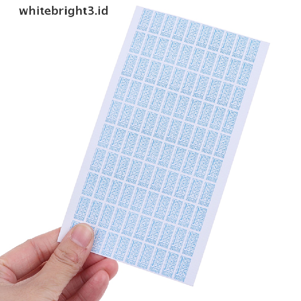 (whitebright3.id) 200pcs Stiker Label Pelindung Garansi Rusak 2020-2022