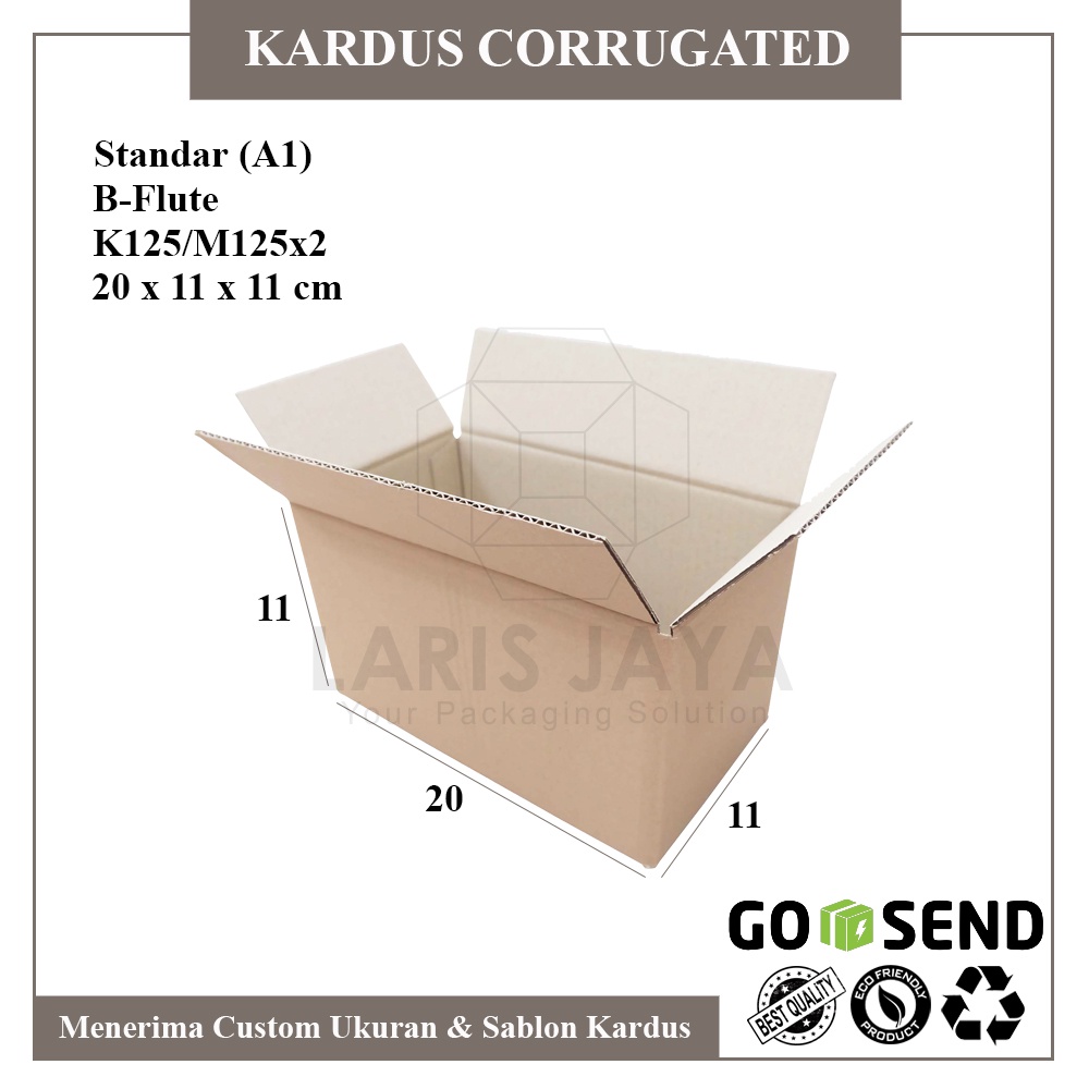 

Kardus 20 x 11 x 11 Cm Polos / Dus Dos Box Bok Boks Karton Kotak Baru Kemasan Kemasan Packing Packaging ( Kardus 20 x 11 x 11 cm )