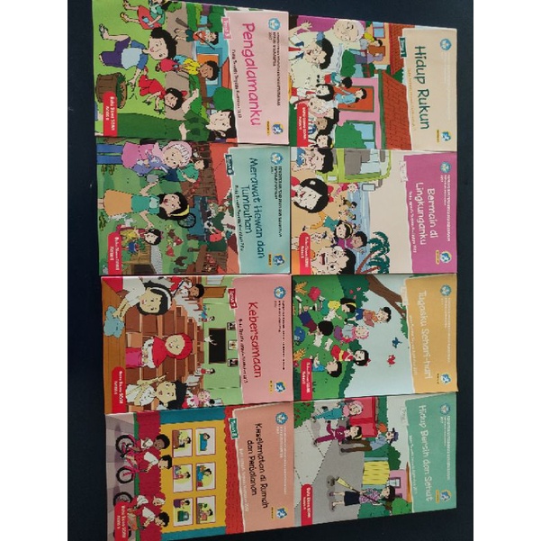 

Buku Siswa SD kelas 2(dua) Tema 1-8