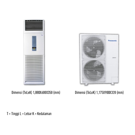 PROMO AC FLOOR STANDING PANASONIC 5 PK CS-J45FFP8