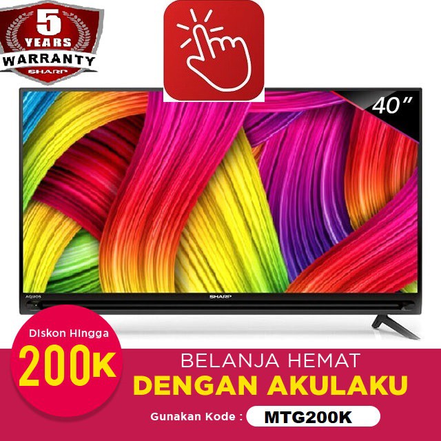 LED TV Sharp AQUOS 40 Inch LC- 40SA5100 USB Movie  Full HD + BREKET