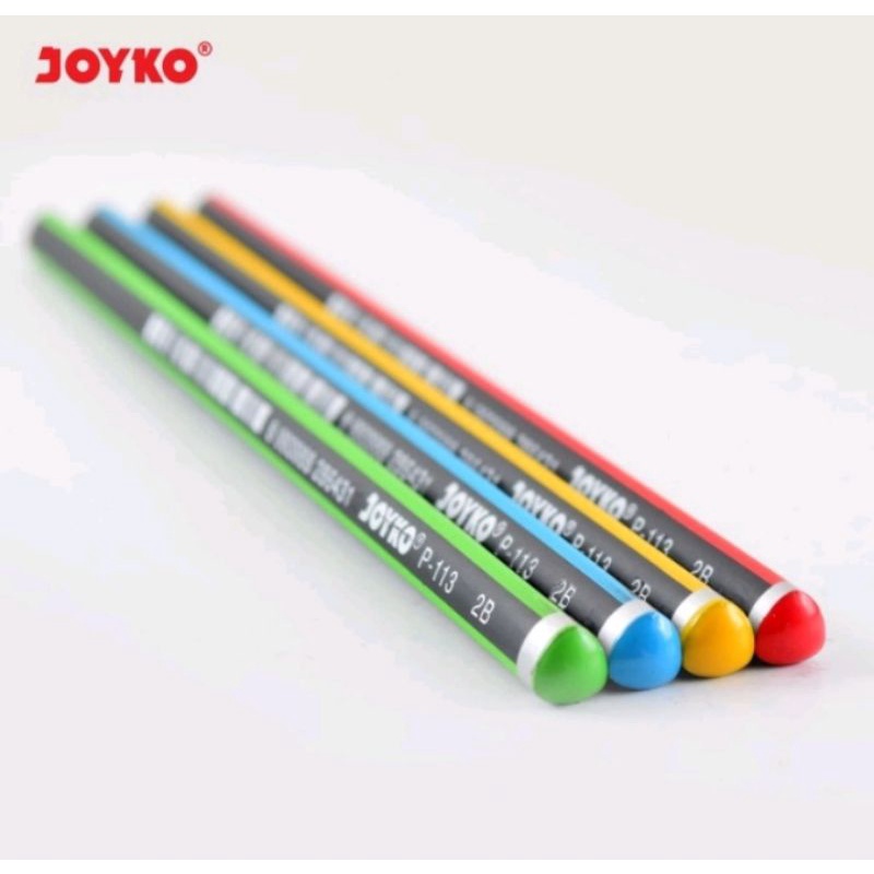 

Pensil / Pencil 2B Joyko P-113 Ecer (4pcs)