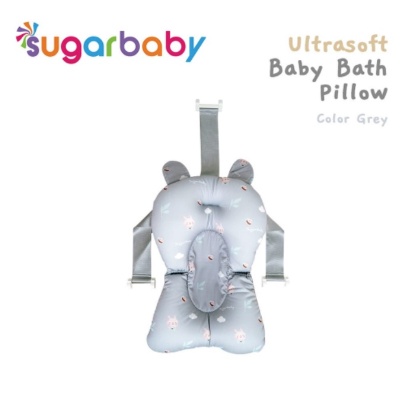 Sugar Baby Bak Mandi Bayi Foldable Baby Bathtub dengan Sensor Panas / Bantal Mandi Bayi peralatan mandi tempat mandi bayi Babu Bath Premium Gift