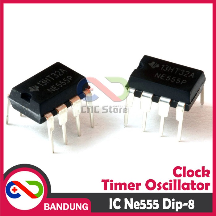 Ne555 Dip-8 Ne555p 555 Clock Timer Oscillator Ic