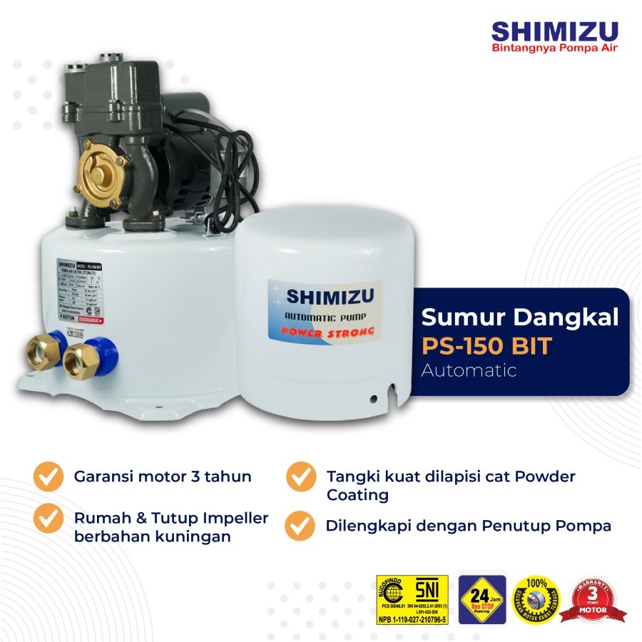 Shimizu Pompa Air PS-150 BIT / PS150BIT