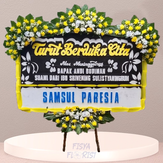 Karangan Bunga Papan Duka Cita Jambul 3