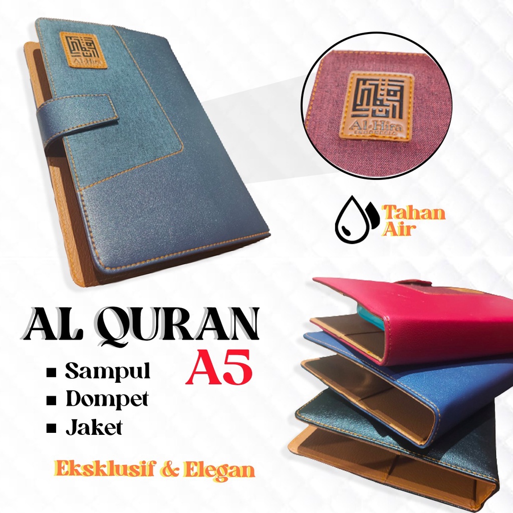 Promo Cover Dompet Jaket Sampul Quran Agenda A5 (15x21)