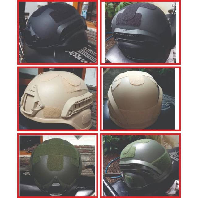 Helm tactical - helm tactical mich - helm tactiical mich 2000 helm polisi helm densus  tactical helmet helm tni helm tactical