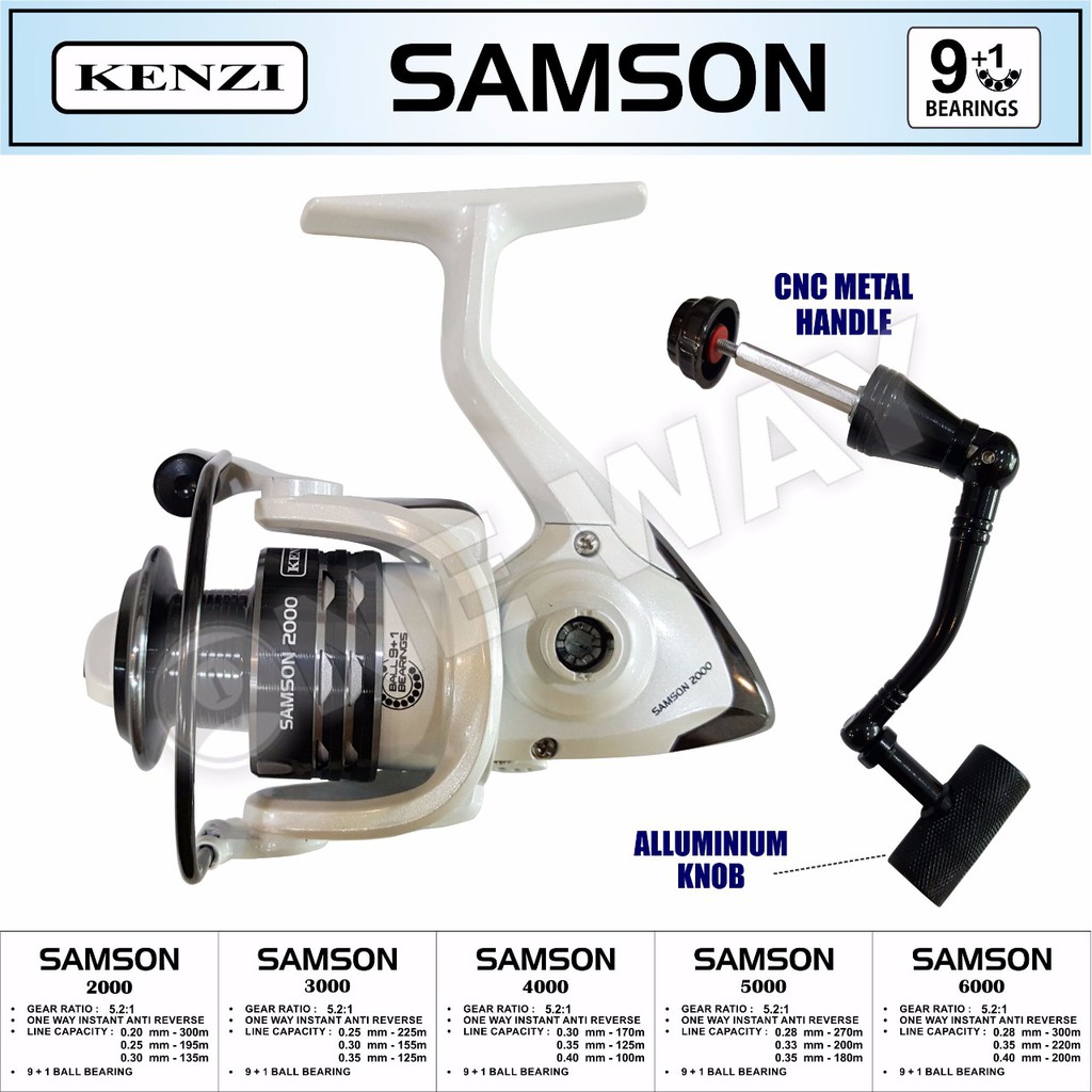 rel pancing Kenzi Samson 2000,3000,4000, 5000