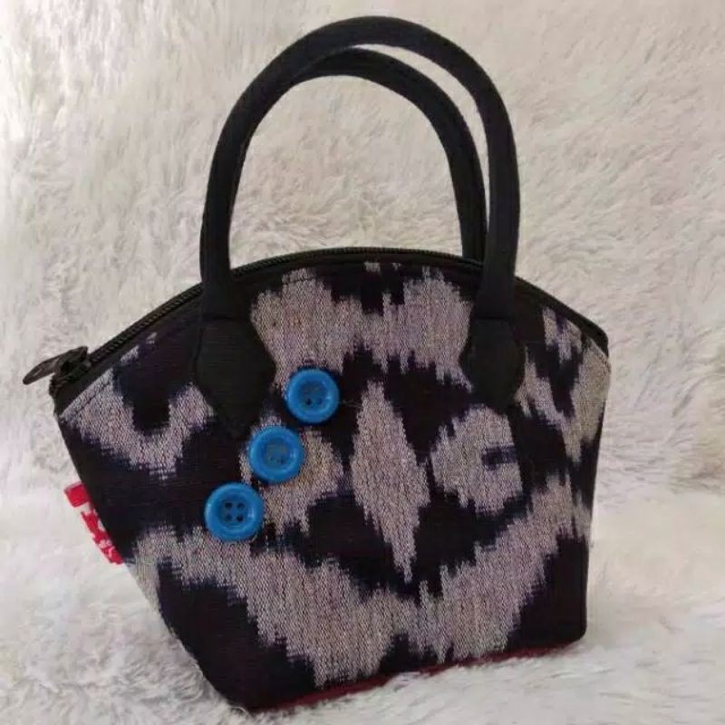 Tas HP TENUN Mini Khas | Tas Mini Khas Kain Tenun Troso Jepara