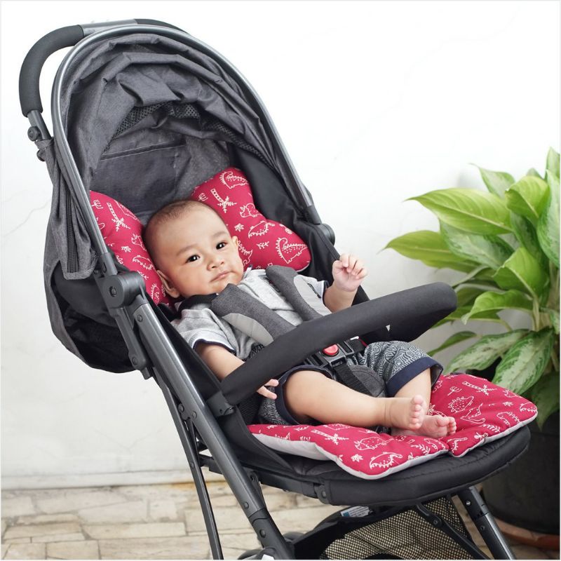 SIYA✨ ALAS STROLLER BABY UNIVERSAL - ALAS CAR SEAT - SEAT PADDING BAYI DIALOGUE MORU MOTTO KADO ULTAH ANAK BALITA