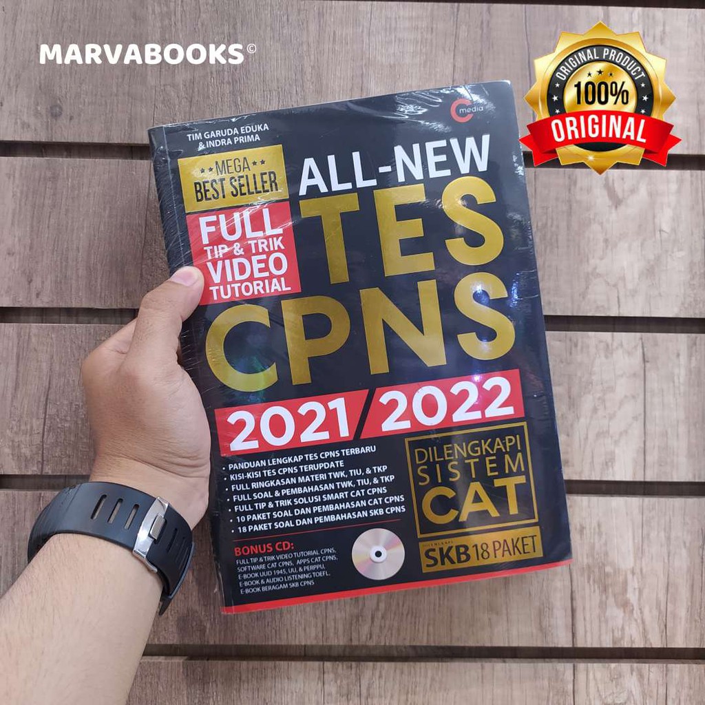 Buku All New Tes Cpns 2021 2022 Plus Cd Original Gramedia C Media Buku Referensi Soal Shopee Indonesia