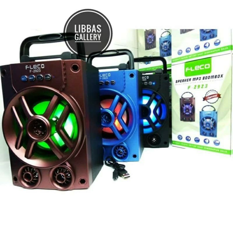 speaker portable/speaker aktif/speaker blotooth/salon aktif fleco f-2923