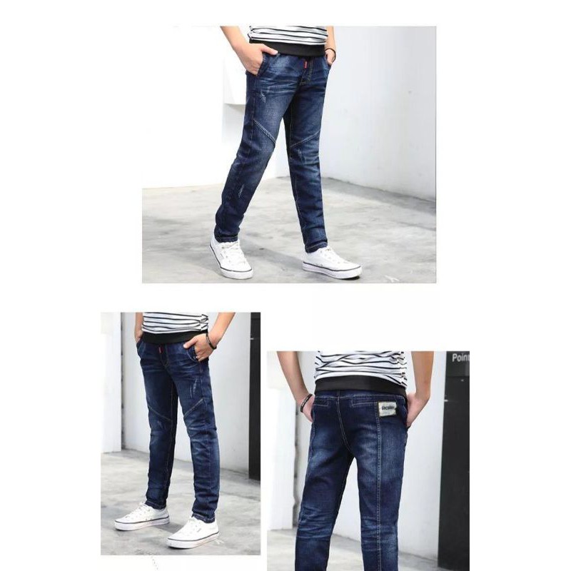 Harga 5pcs jeans anak tanggung size 8-13thn